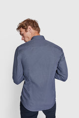 BS Morrow Slim Fit Skjorta - Dark Grey