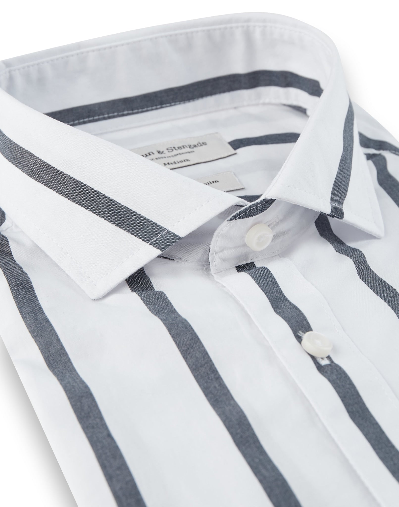 BS Sukumo Slim Fit Skjorta - White