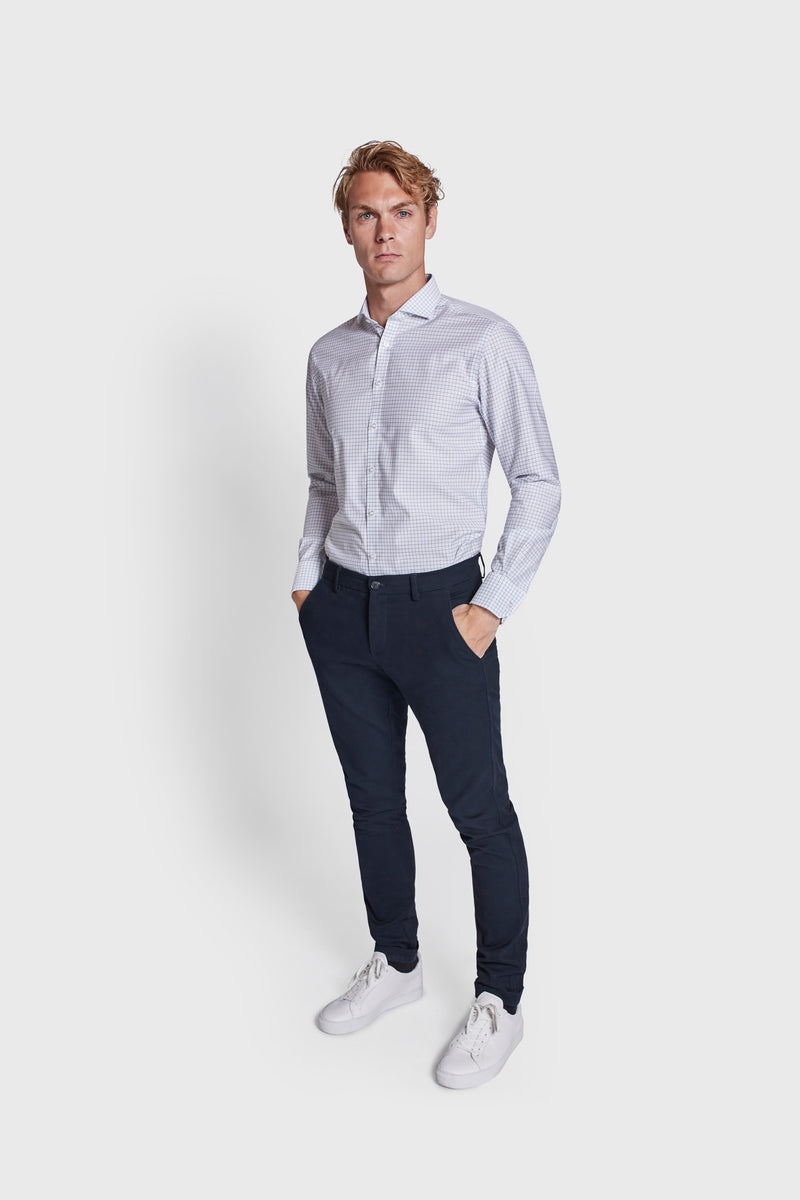 BS Fedor Slim Fit Skjorta - White