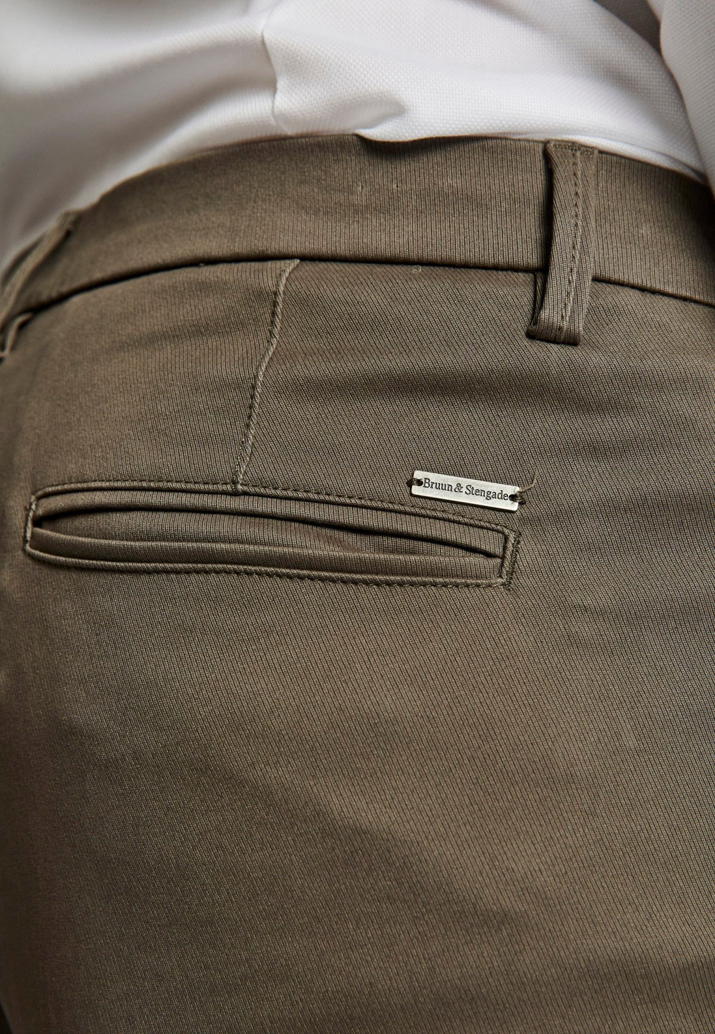 BS Oscar slim fit chinos - Green