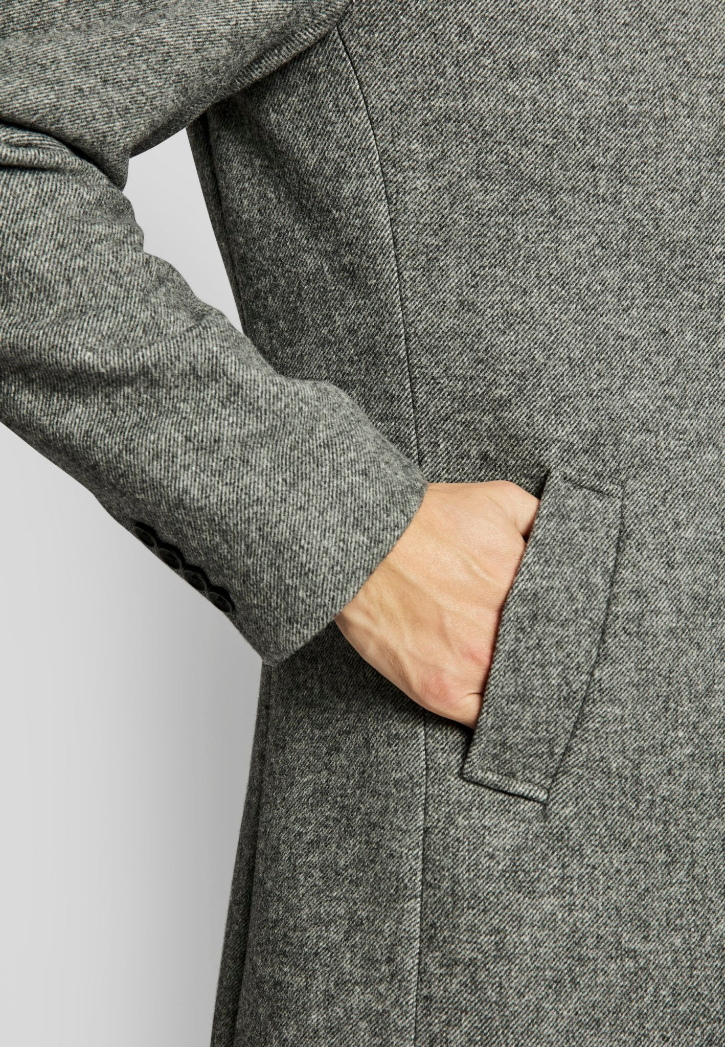BS Kingston slim fit Rock - Grey
