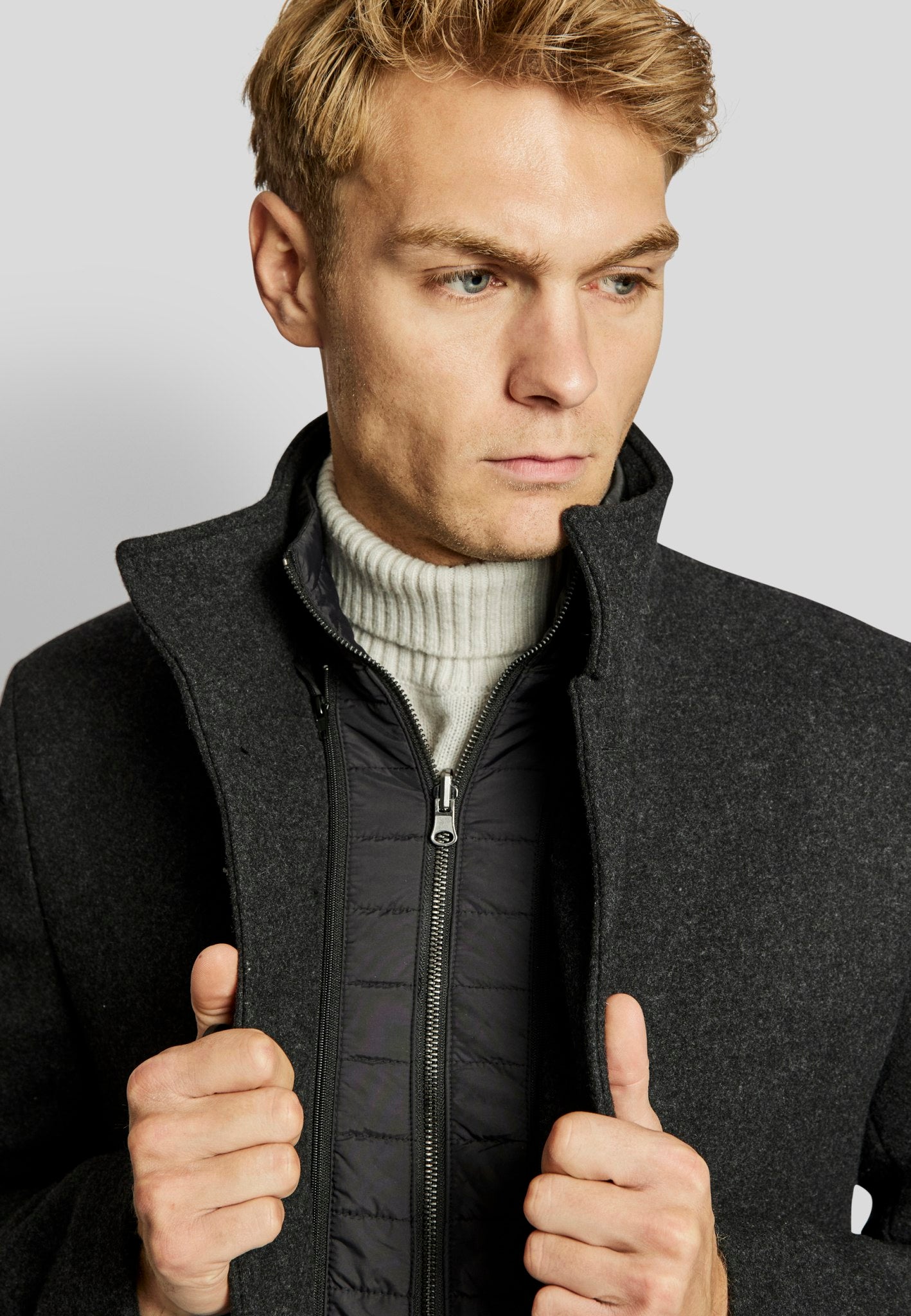 BS Ontario slim fit Rock - Charcoal