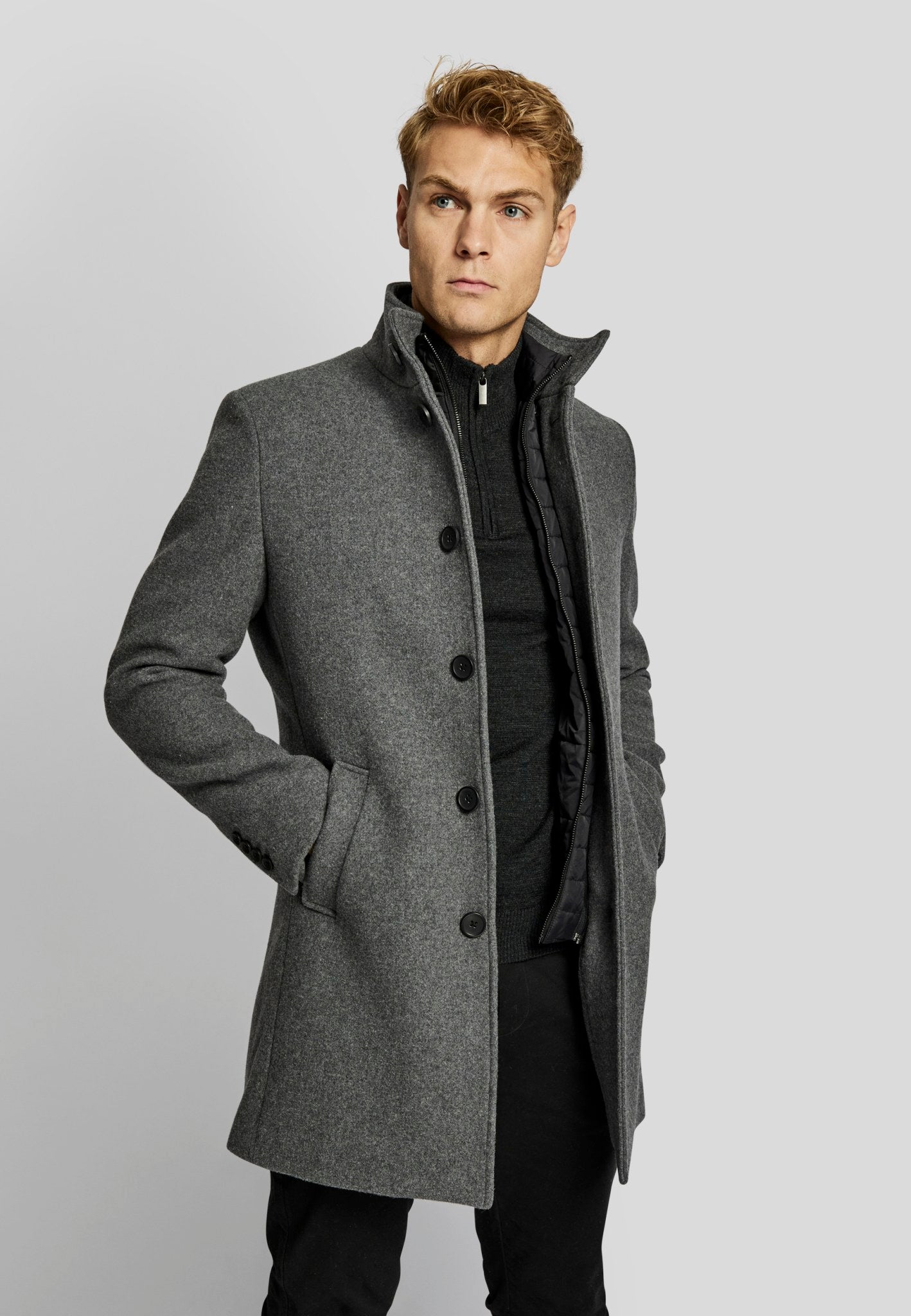 BS Ontario slim fit Kappa - Grå