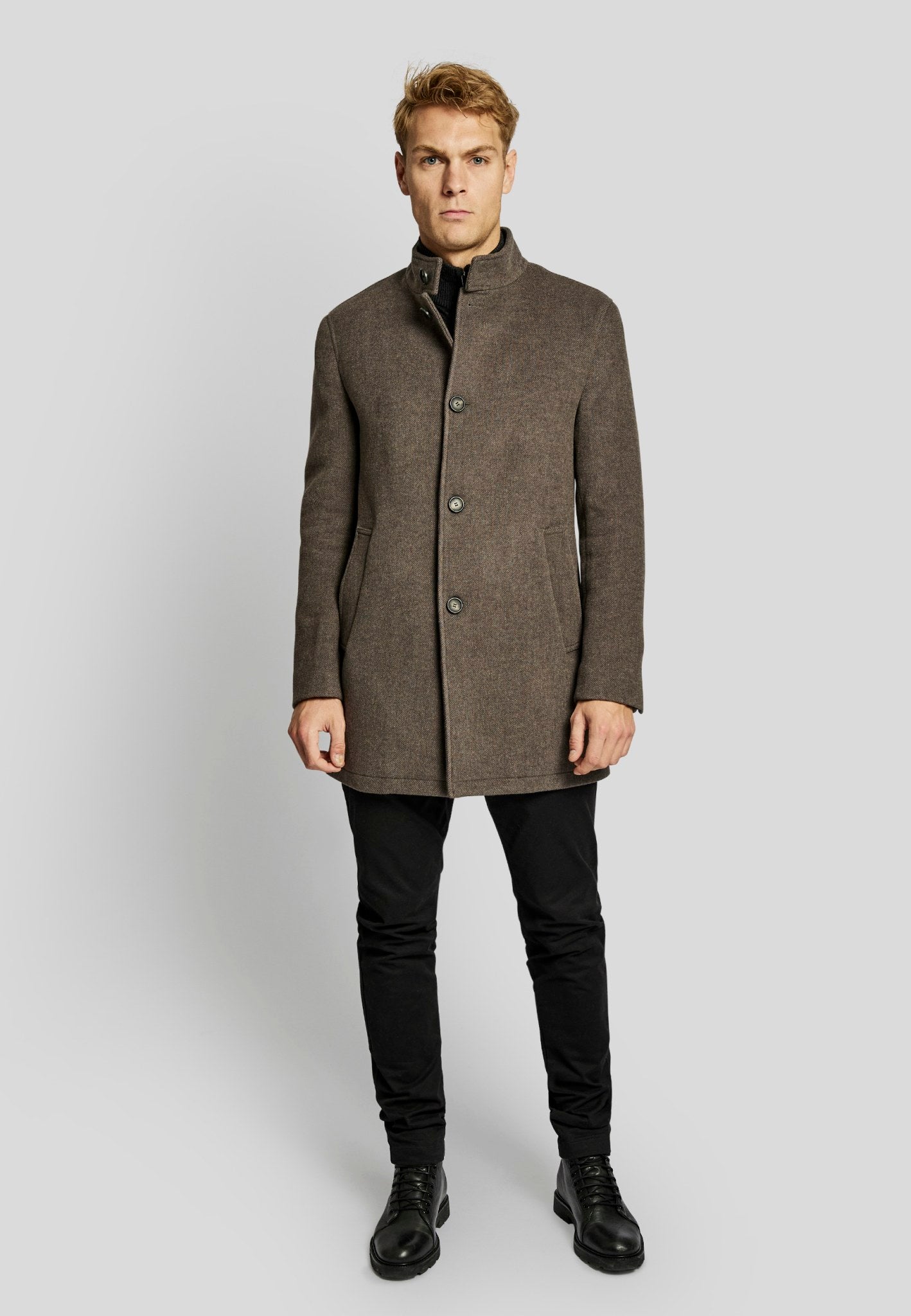BS Alberta slim fit kappa - Brown