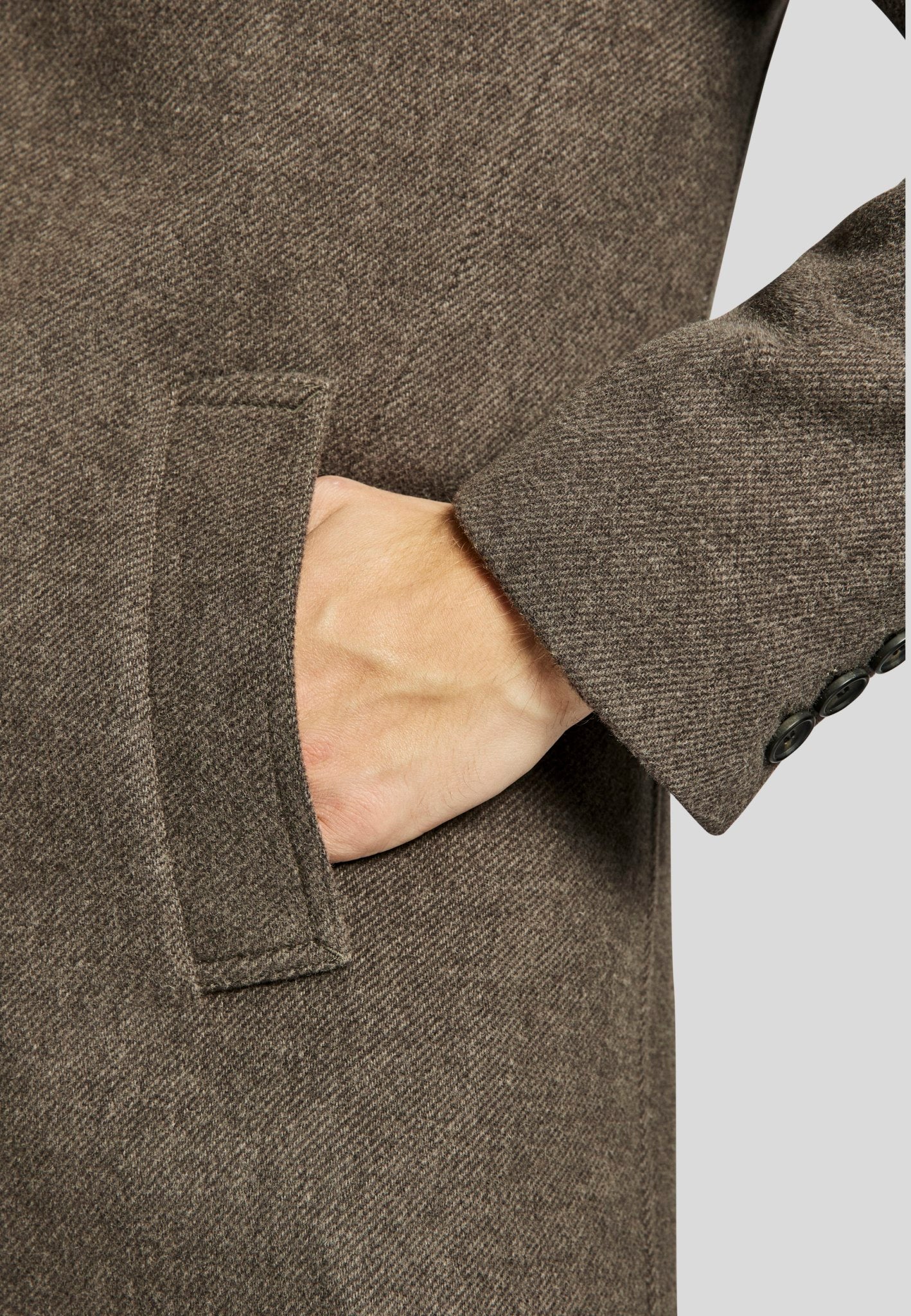 BS Alberta slim fit kappa - Brown