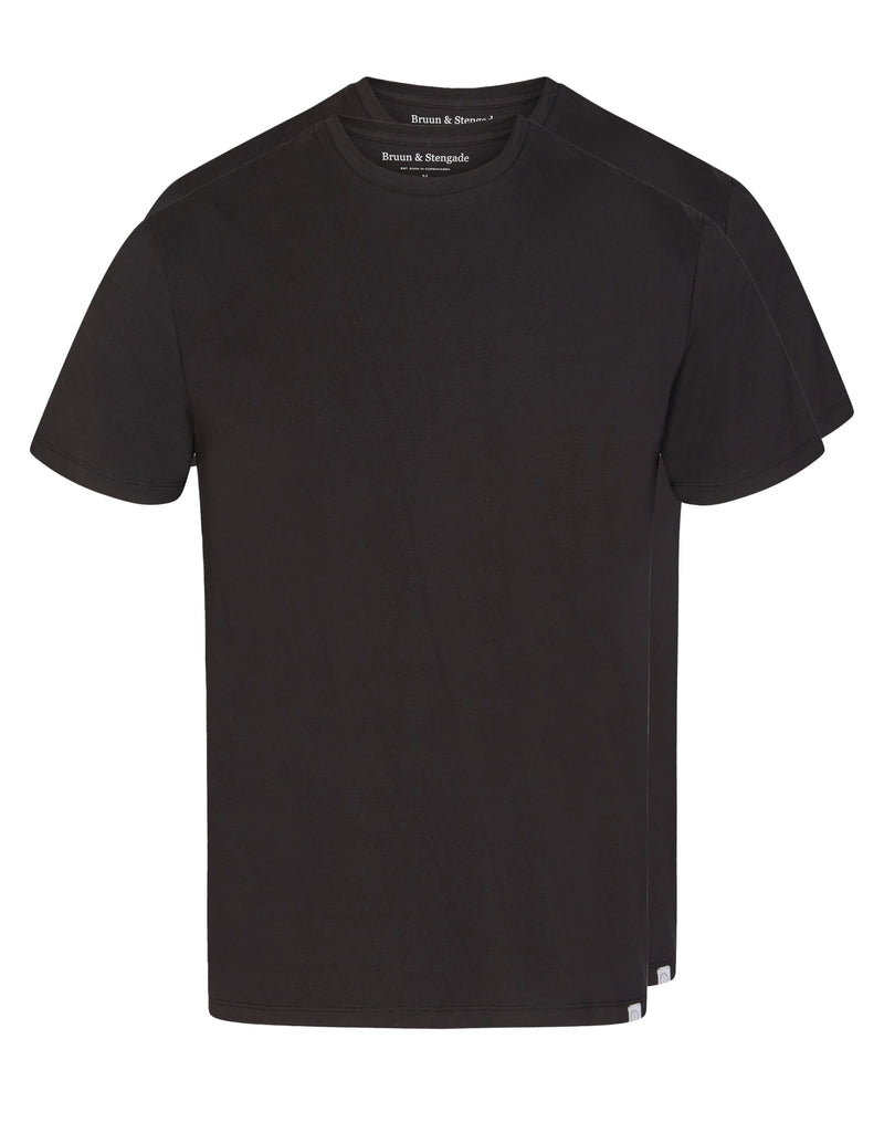 BS Antiqua Regular Fit T-Shirt - Black