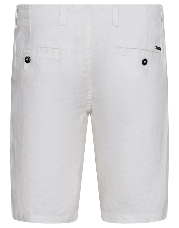 BS Andros Regular Fit Shorts - White