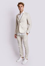 BS Prato Slim Fit Suit Byxor - Beige