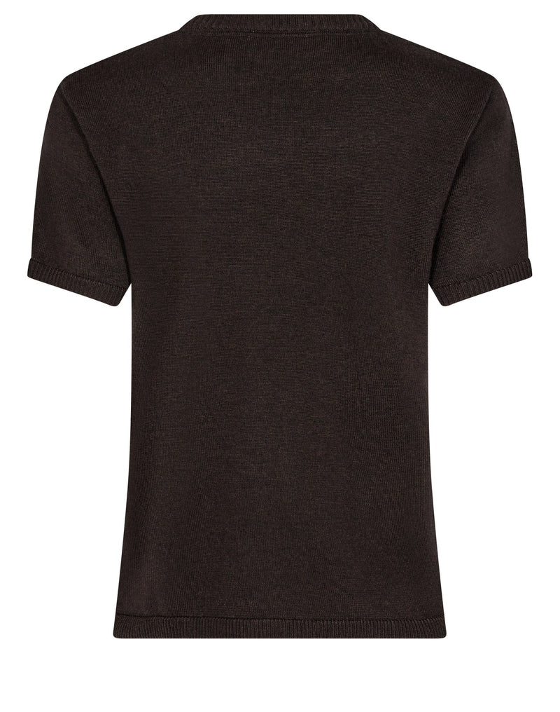 BS Aude Regular Fit T-Shirt - Dark Brown