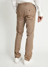 BS Pollino Classic Fit Suit Pants - Brown