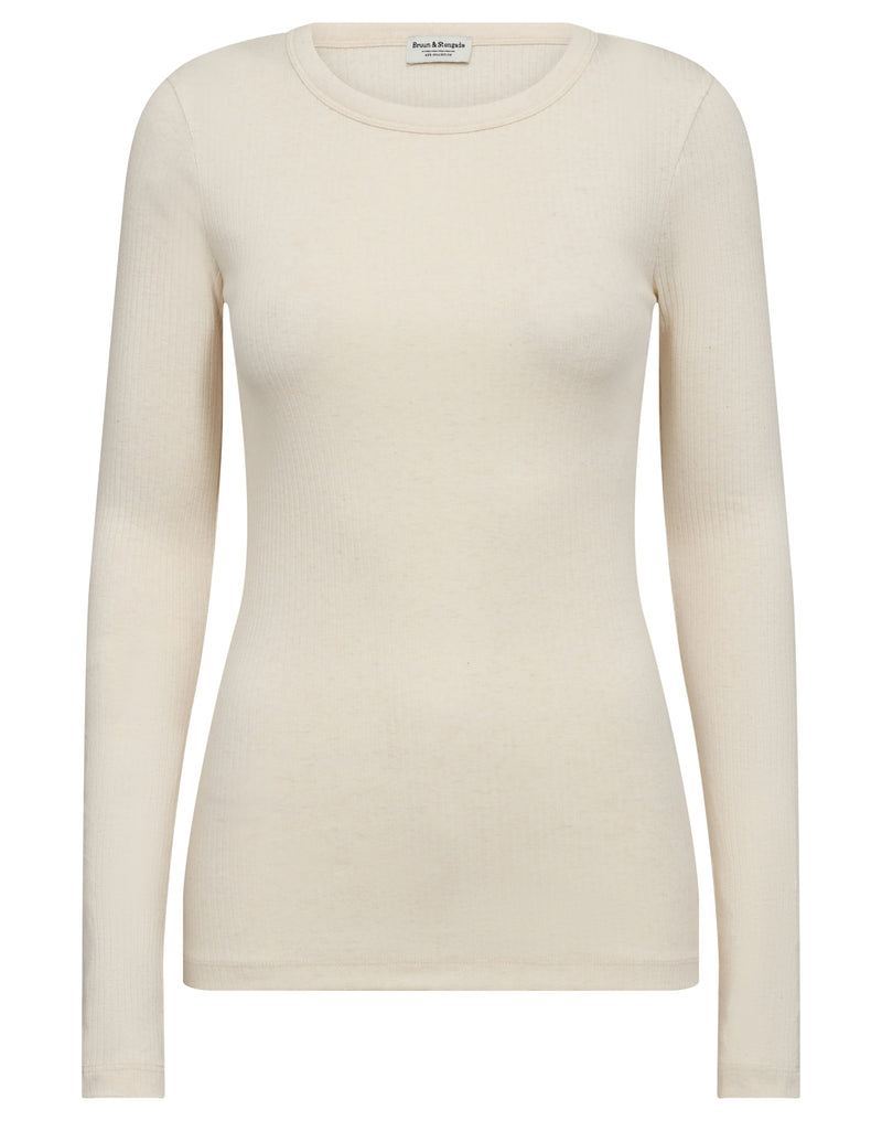 BS Margrethe Långärmad T-Shirt - Off White