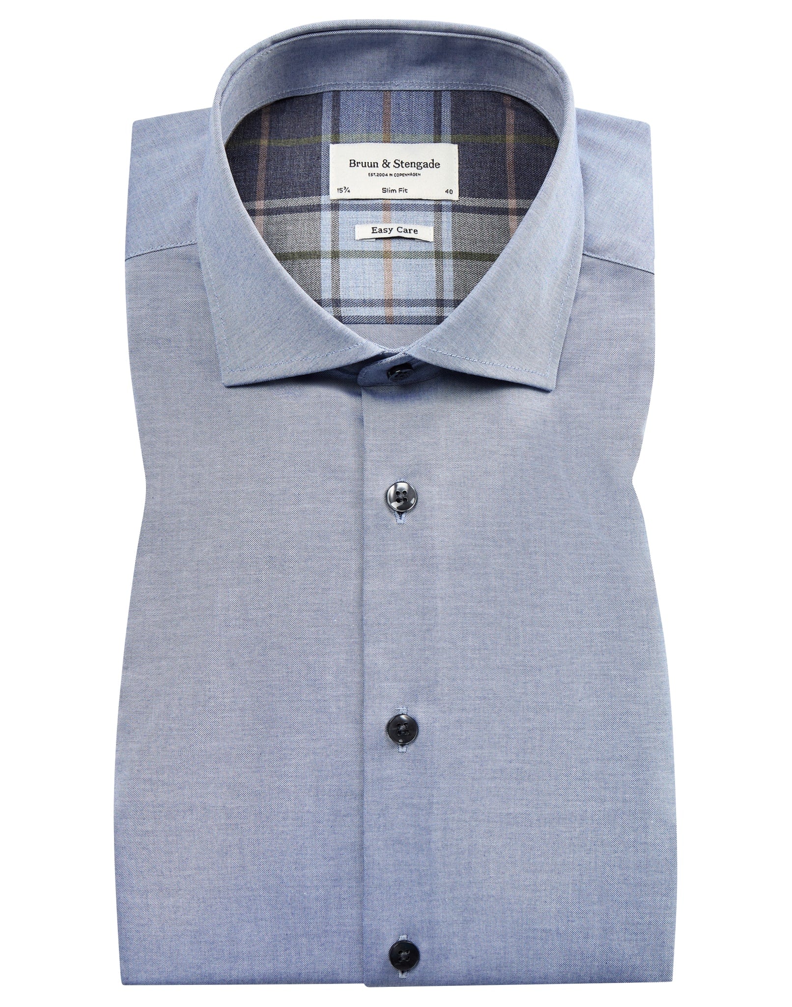 BS Kellerman slim fit Skjorta - Blue