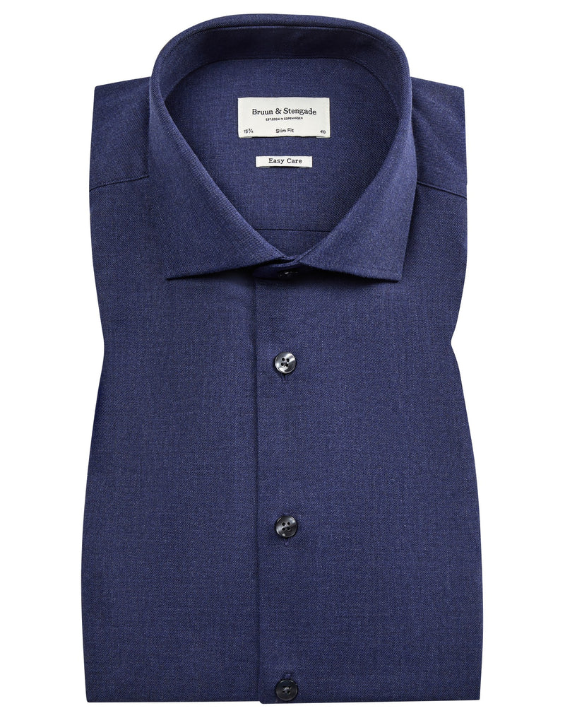 BS Maytag slim fit Skjorta - Dark Blue