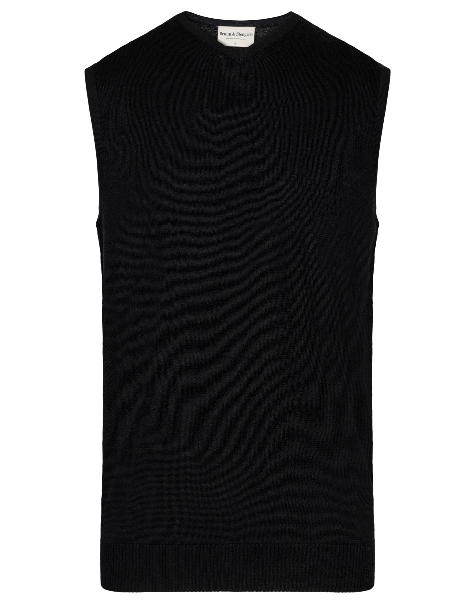 BS Merkur regular fit Stickad tröja - Black