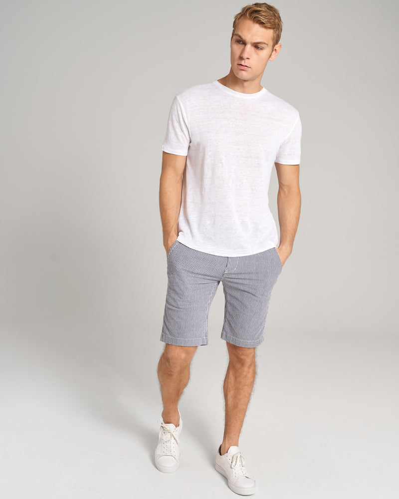 BS Cusco Slim Fit Shorts - Navy/White