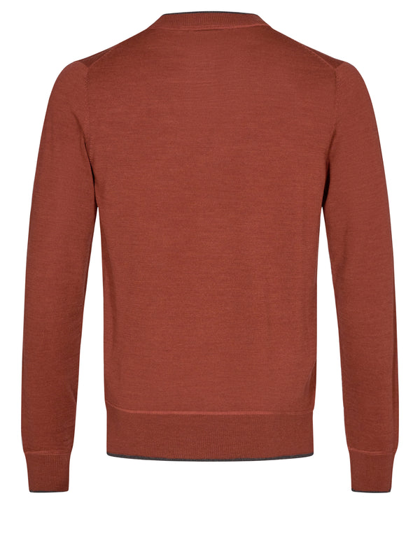 BS Federer Regular Fit Knit Dark orange