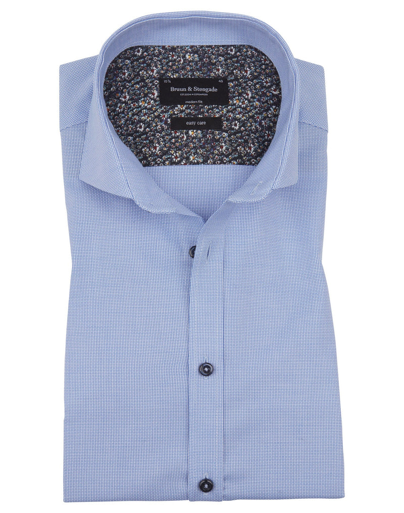 BS Matip Modern Fit Skjorta - Light Blue