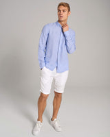 BS Carlos Casual Modern Fit Skjorte - Light Blue