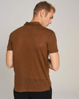 BS Tanna Regular Fit Polo - Ochre